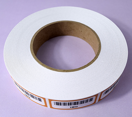 Barcode And Numbered Roll Ticket 