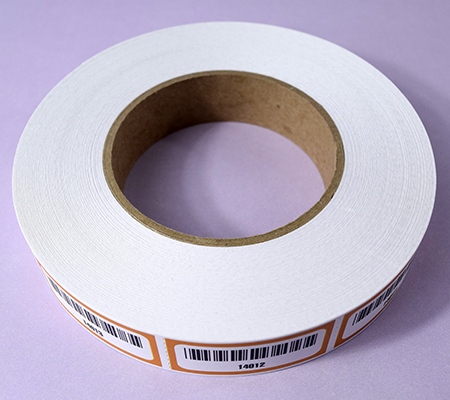 Barcode And Numbered Roll Ticket