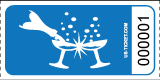 Premium Champagne Drink/Bar Tickets Purple