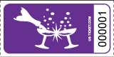 Premium Champagne Drink/Bar Tickets Pink