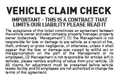 Disclaimer Text