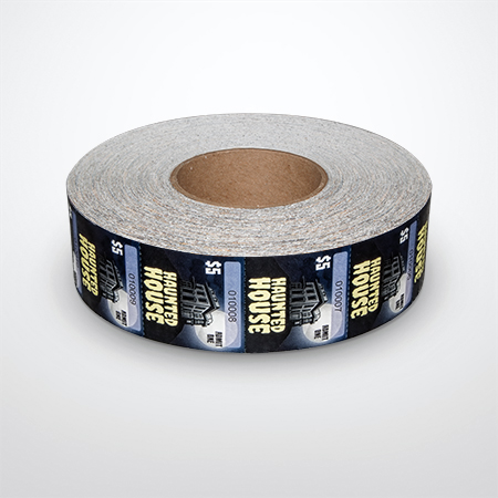 Haunted House Roll Tickets