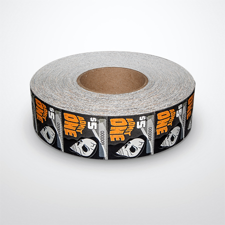 Haunted House Roll Tickets