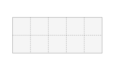 10 large tickes on a sheet 2 x 2 size